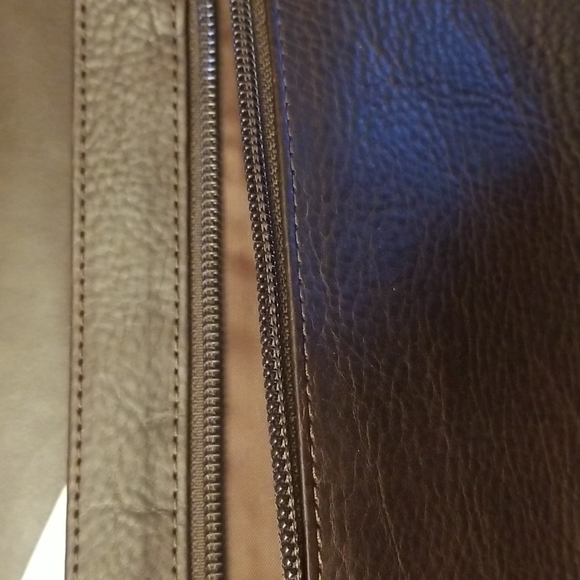 Brown leather western bag NWT - Picture 8 of 16